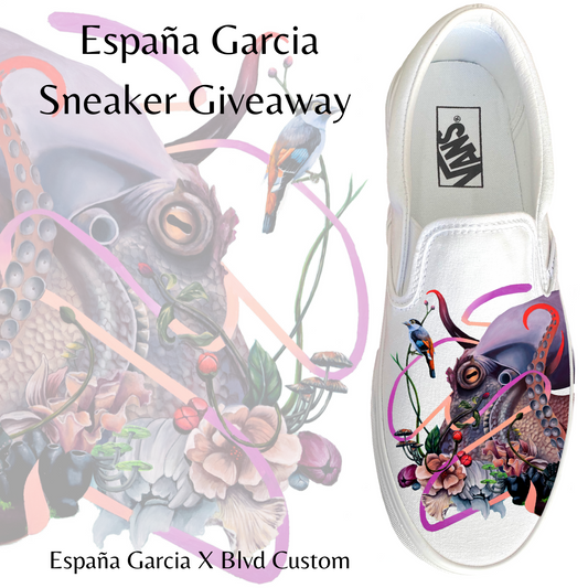 España Garcia Sneaker Giveaway