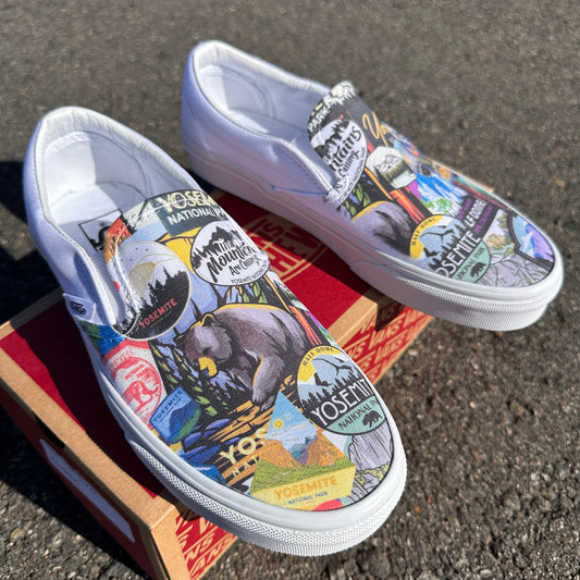 Custom Yosemite Vans Perfect For Summer