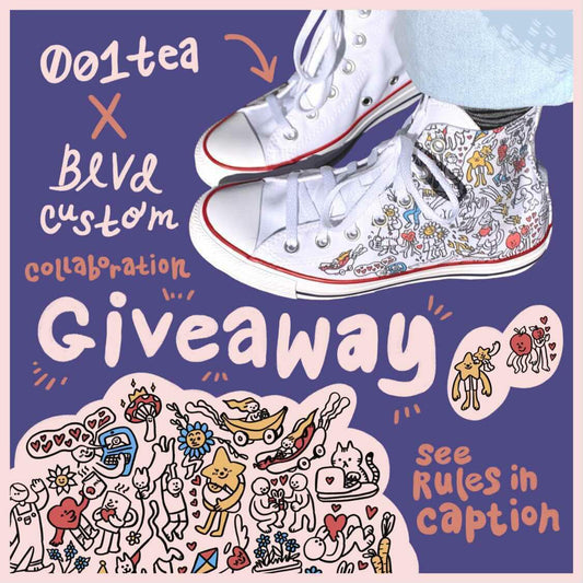 001tea Sneaker Giveaway