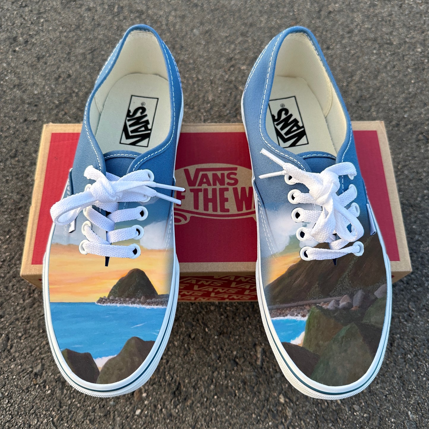 Navy Vans Authentic US Men's 8 Custom Order