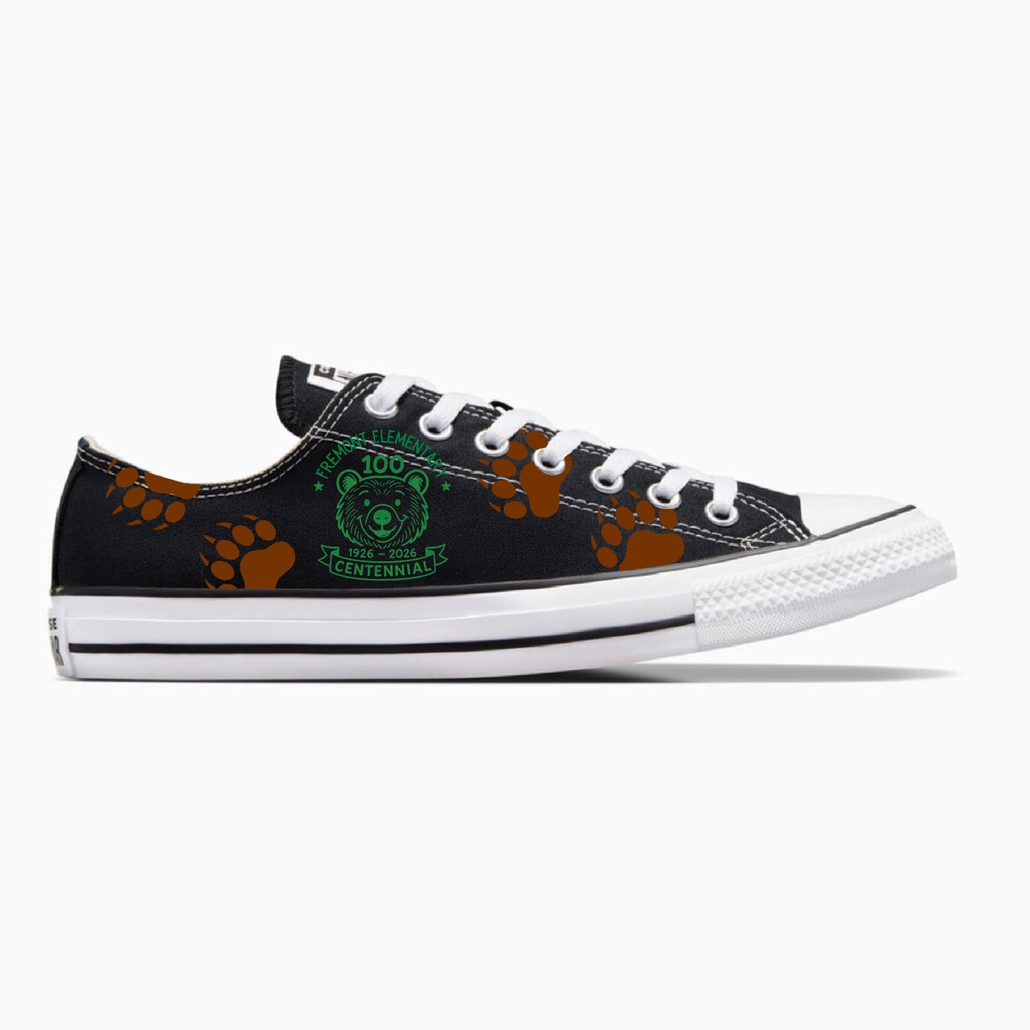 Fremont Elementary Custom Converse Low Top Sneakers