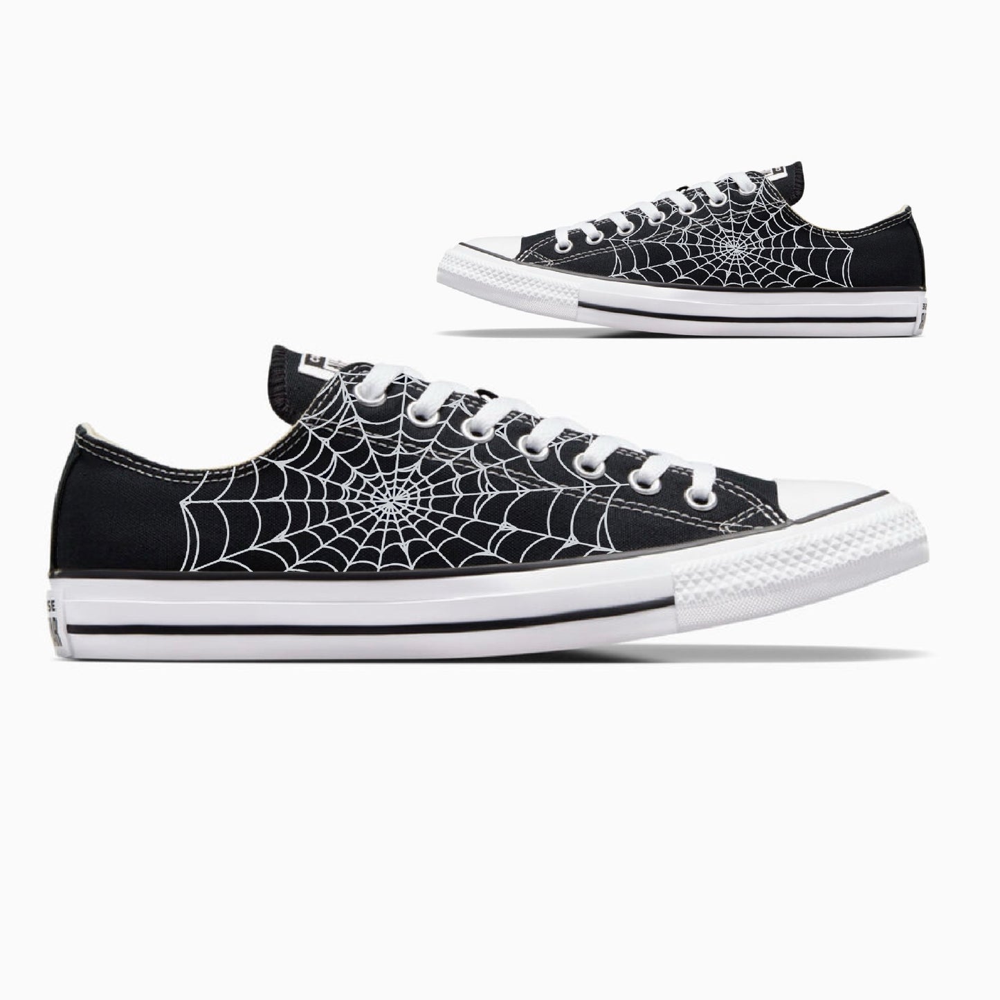 Spiderwebs Converse Chuck Taylor Low Top Shoes
