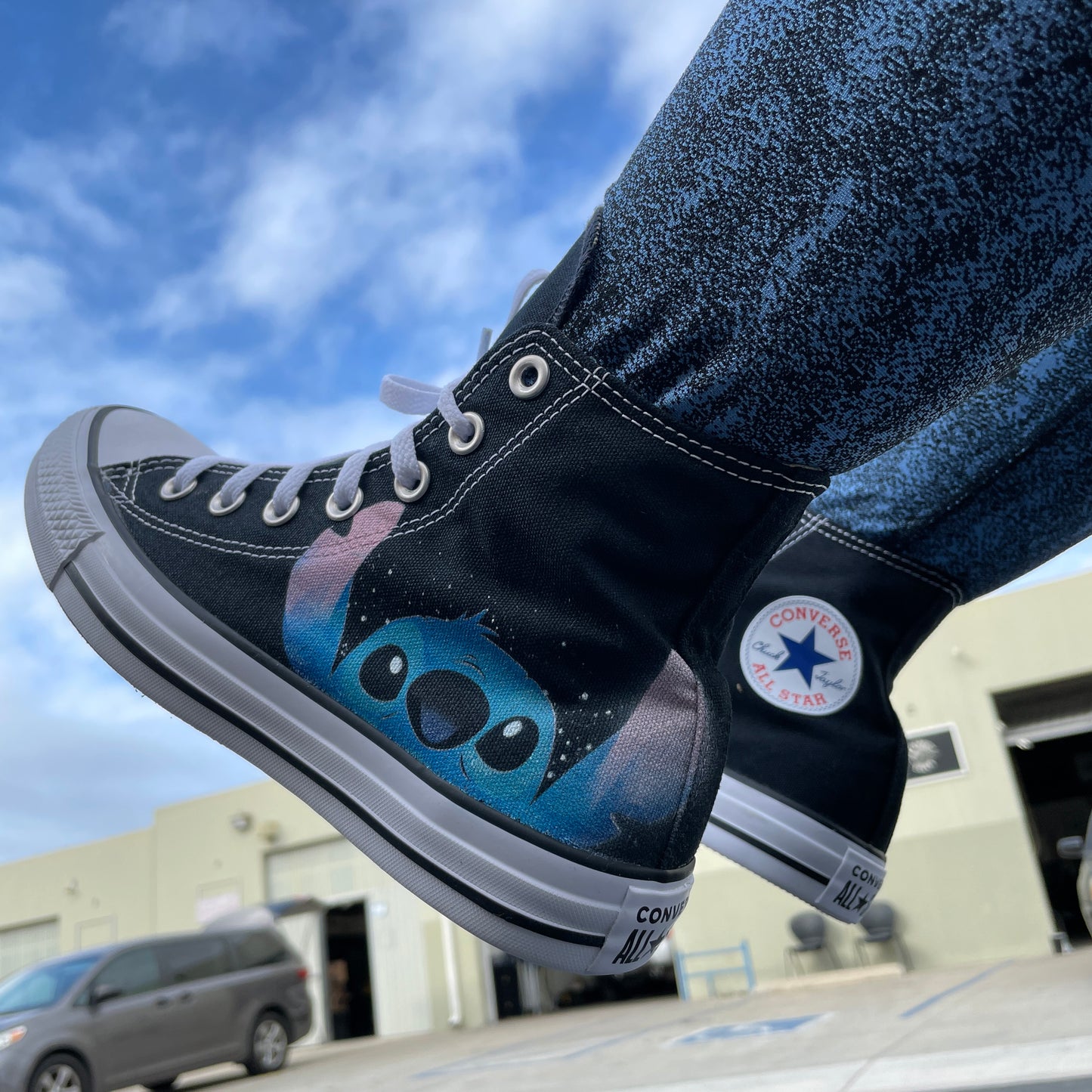 Ohana Means Family Custom High Tops