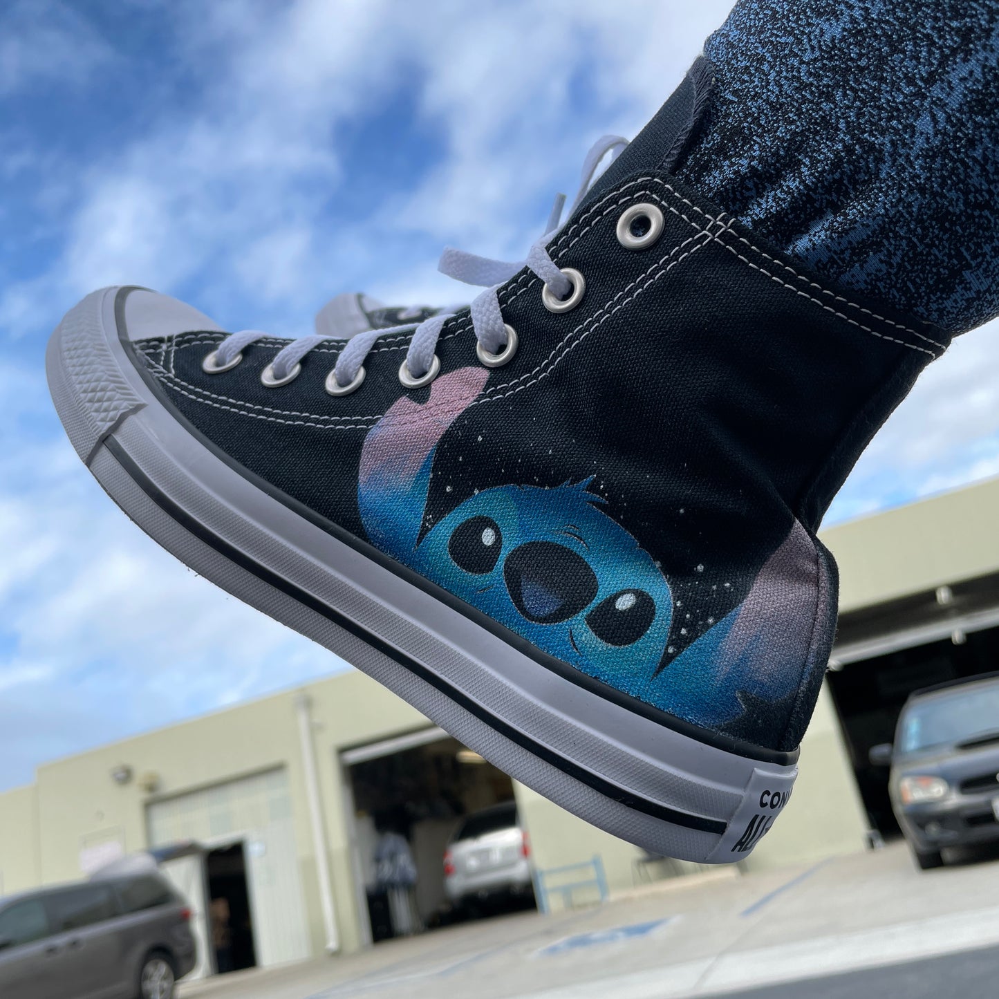 Ohana Means Family Custom High Tops