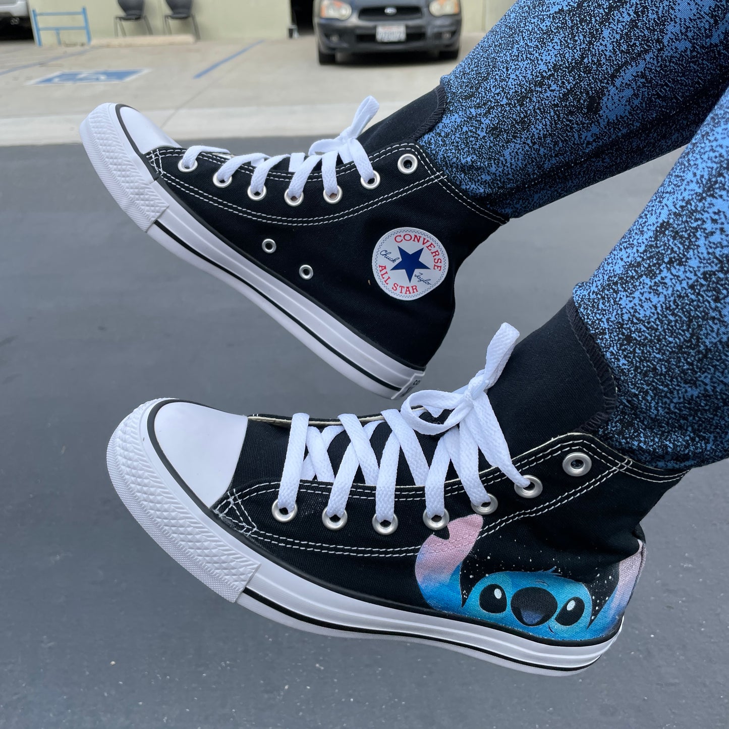 Ohana Means Family Custom High Tops