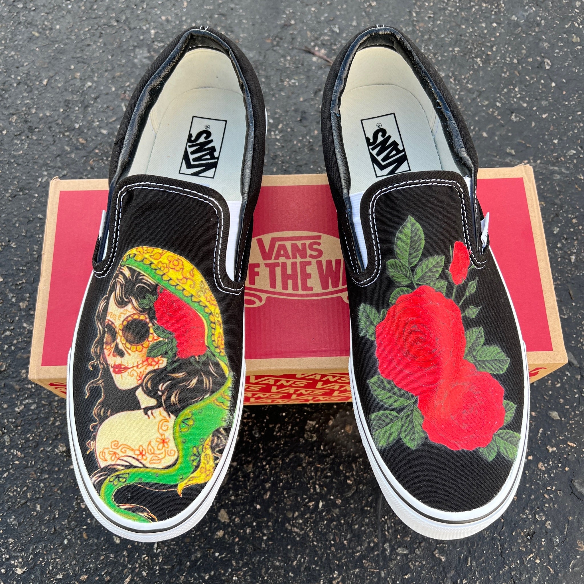 Custom Slip on Vans — Kicks by Kaitlyn