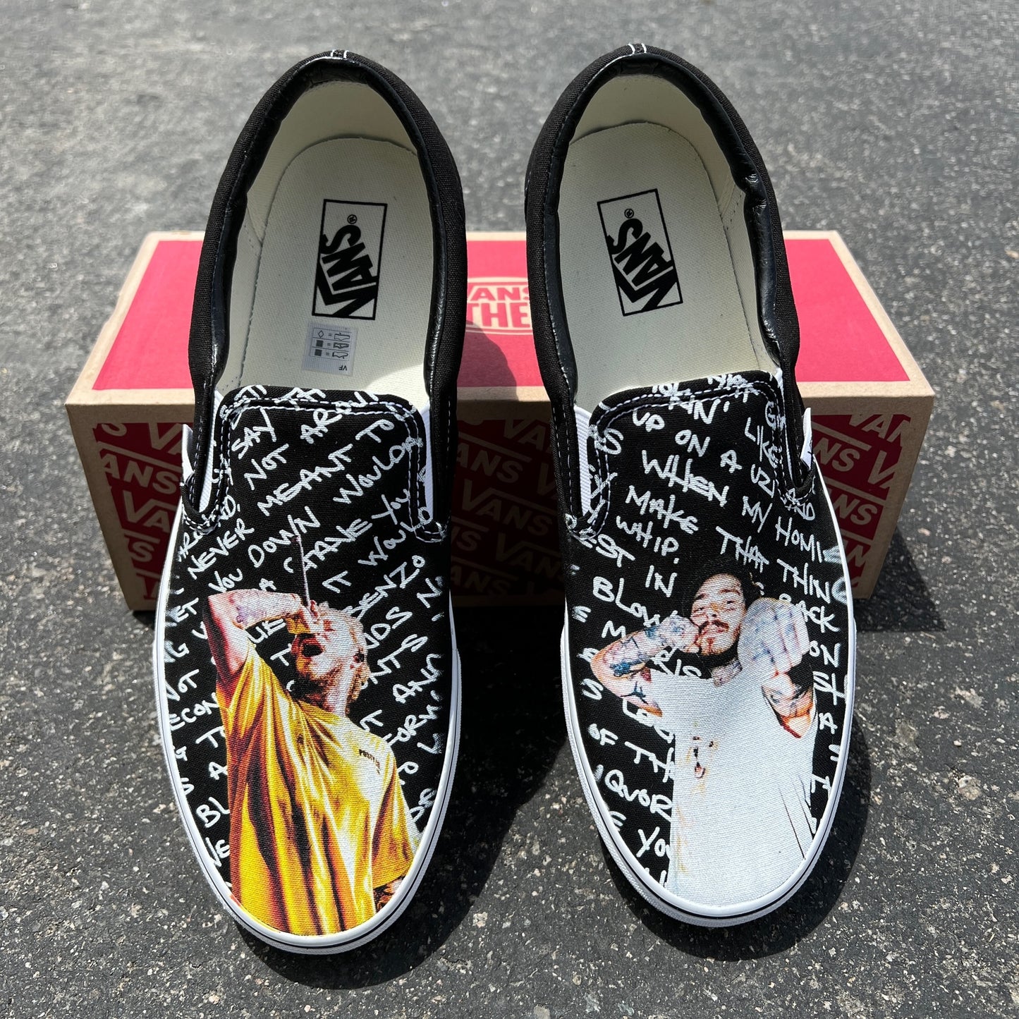 Custom Painted Vans Shoes