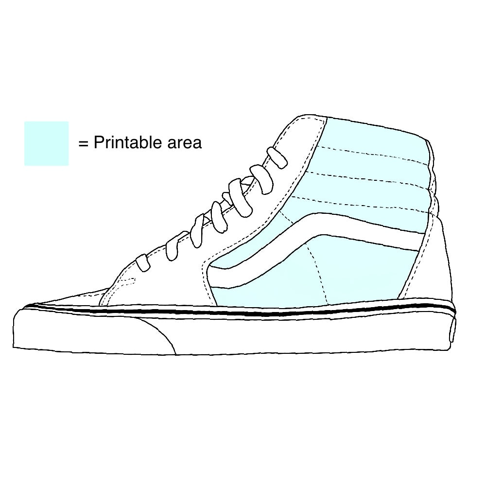 Custom Sk8 Hi Vans GO CUSTOM Custom Vans Shoes BlvdCustom