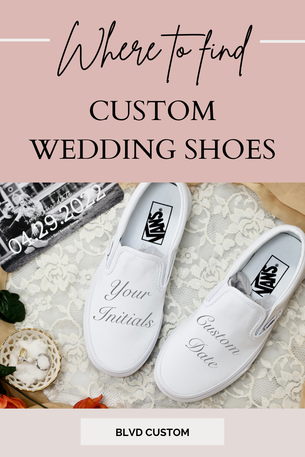 Where to Find Custom Wedding Shoes for the Big Day!