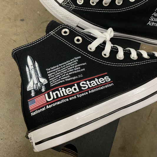 NEW NASA DESIGN - New NASA Custom Converse