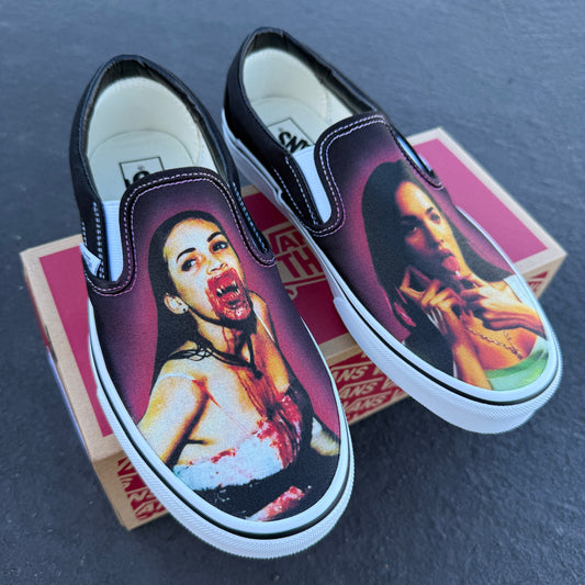 Shoes of the Month! Custom Vans + Converse
