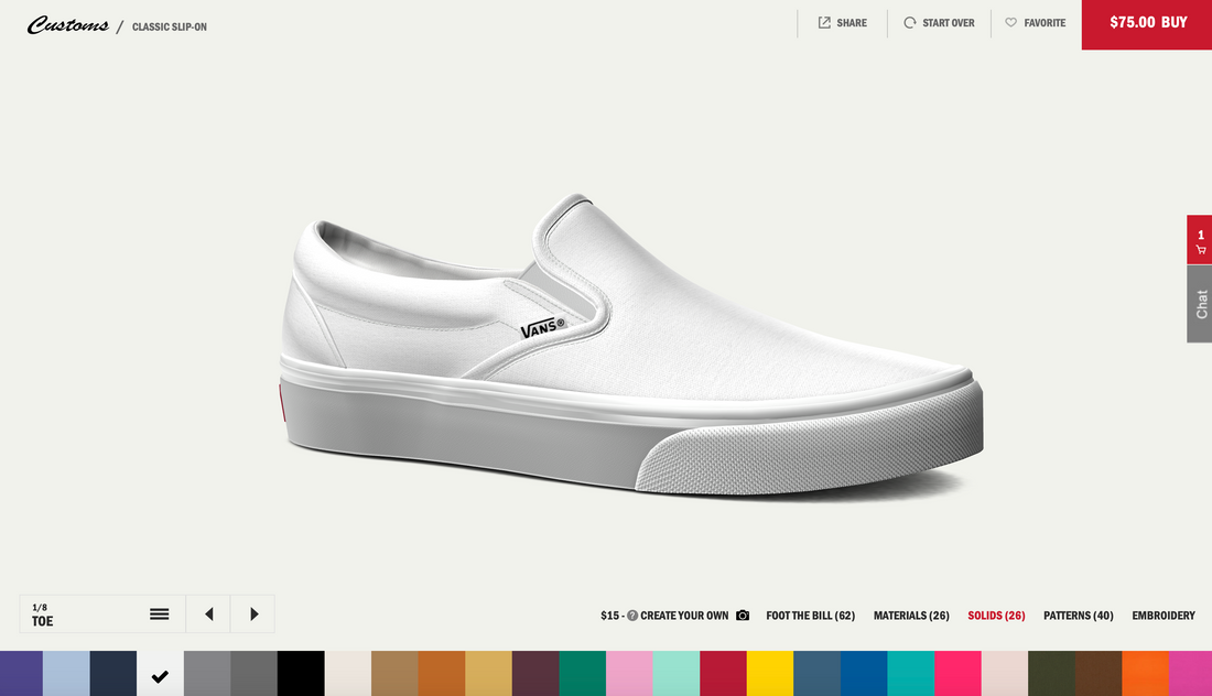 Issues with the Vans Customizer Tool on Vans.com - How To Solve Your Issues Creating Custom Vans Shoes using Our Website
