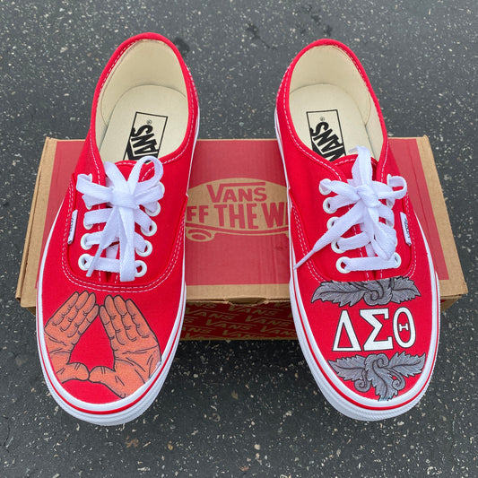 Sorority/Fraternity Vans for Recruitment 2020 - Custom Greek Life Shoes