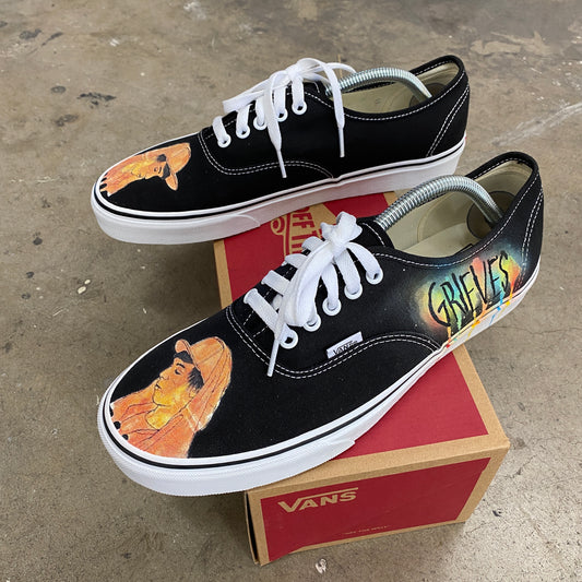 Grieves Together/Apart Album Vans Authentics - Custom Music Album Cover Shoes