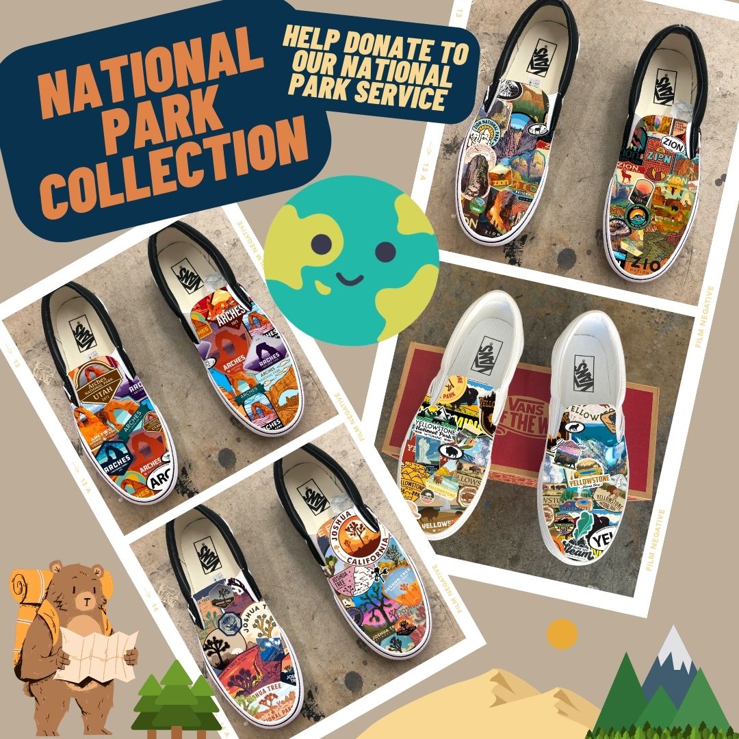 Earth Day Custom Shoes