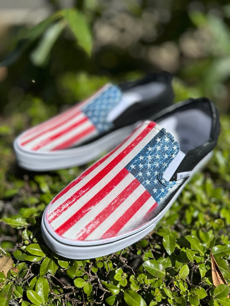 usa flag shoes
