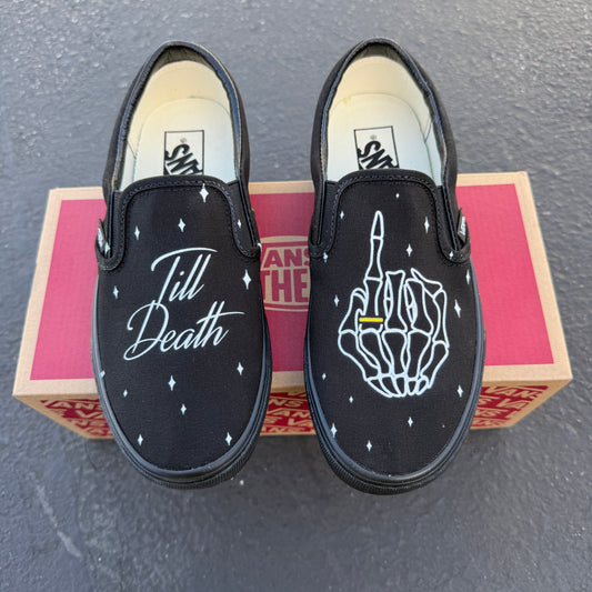 till death wedding vans shoes for men