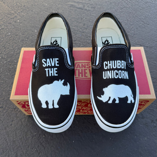 funny vans shoes rhino gift