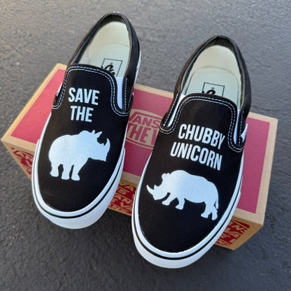 funny vans shoes rhino gift