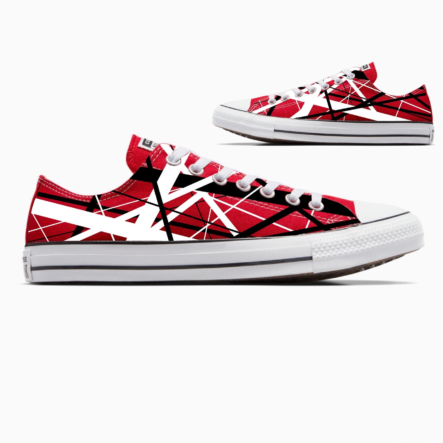 frankenstrat guitar Van Halen converse shoes