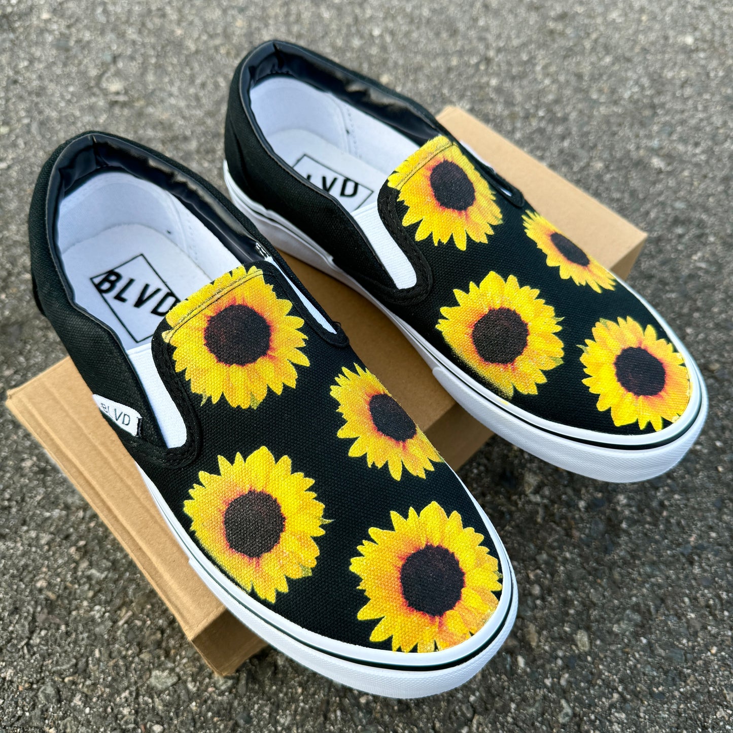 sunflower slip on shoes 