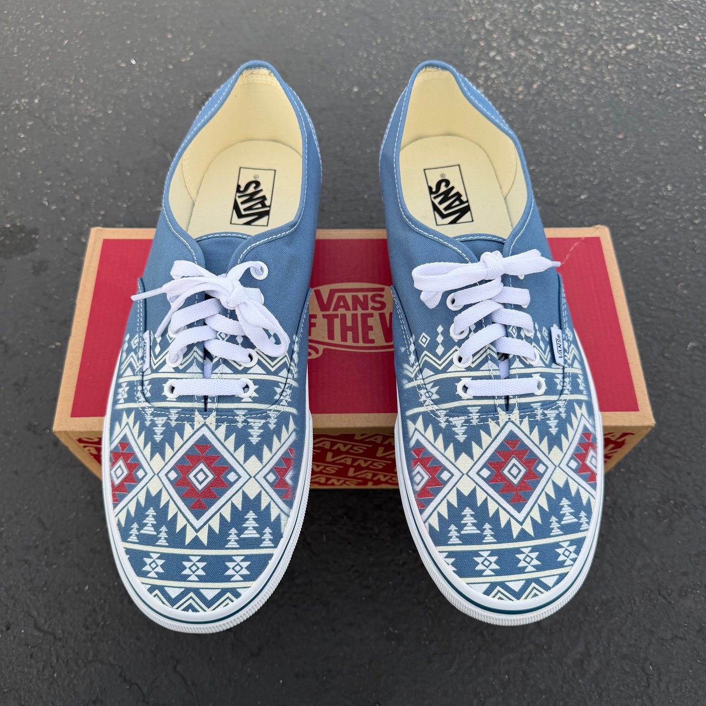 custom vans authentic shoes