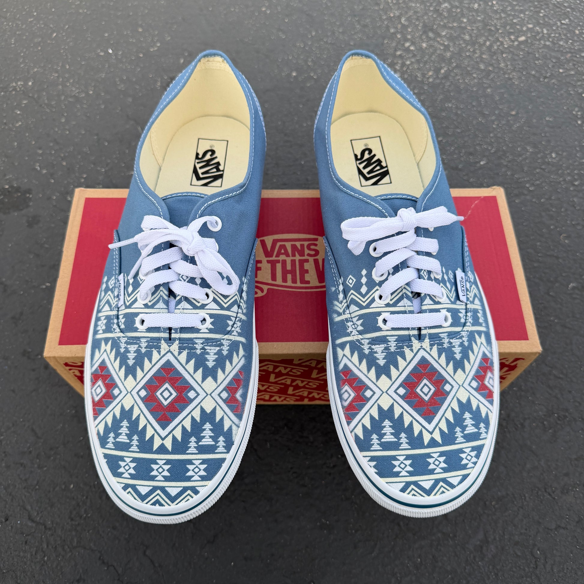 custom vans authentic shoes