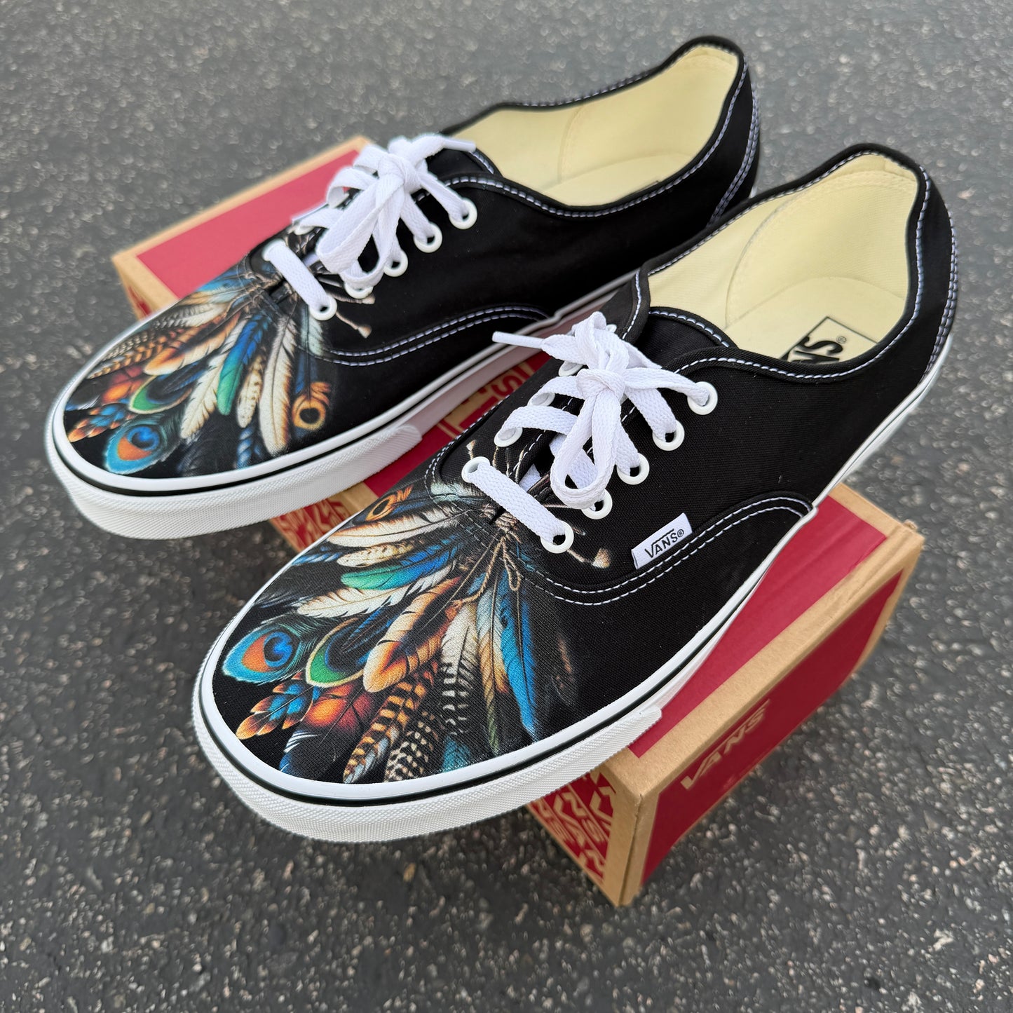 dream catcher vans shoes custom