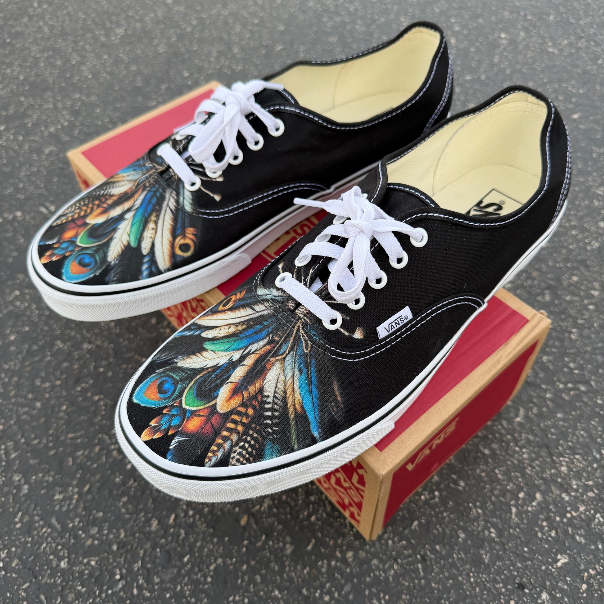 dream catcher vans shoes custom