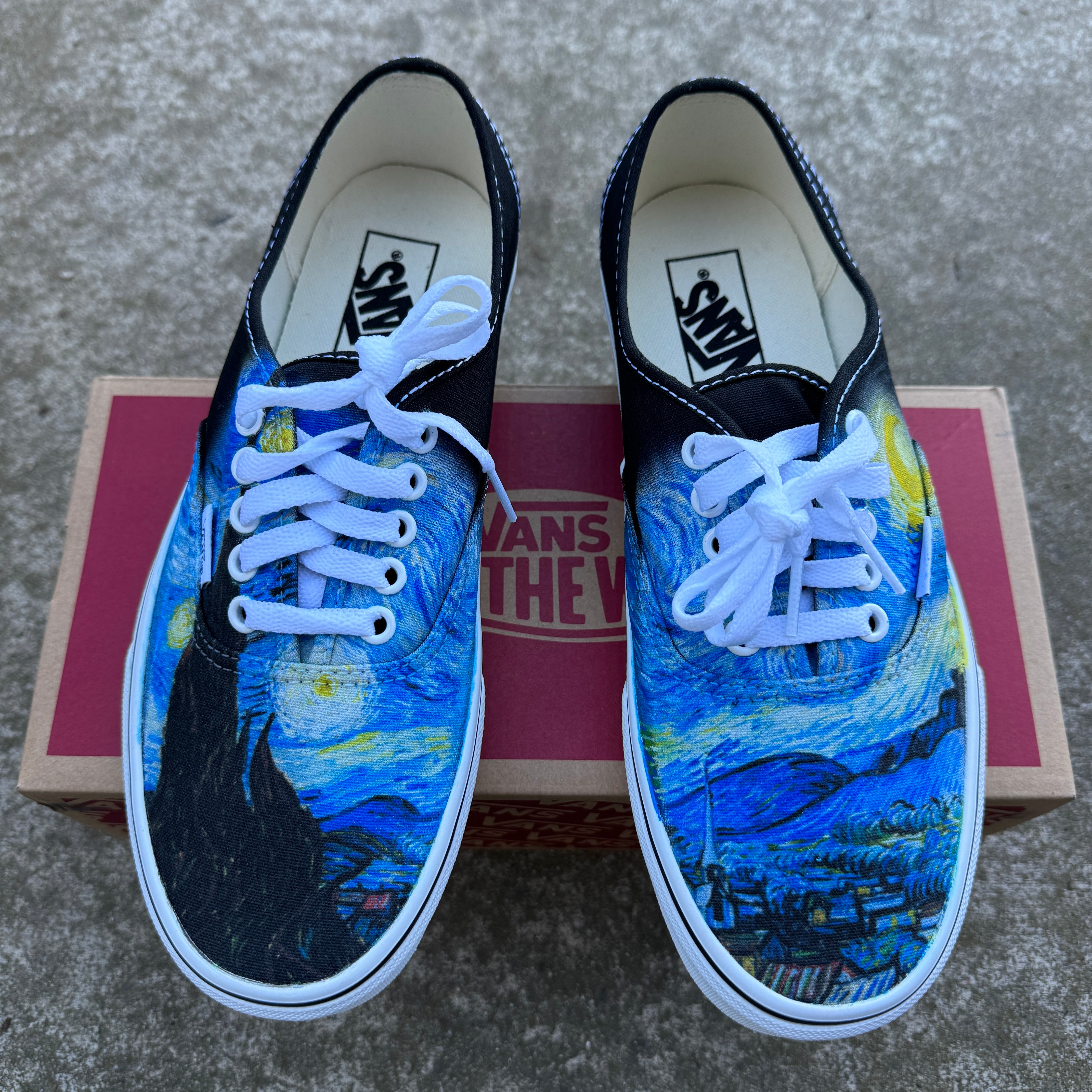 Starry Night Authentic Shoes Unisex for Men and Women BlvdCustom
