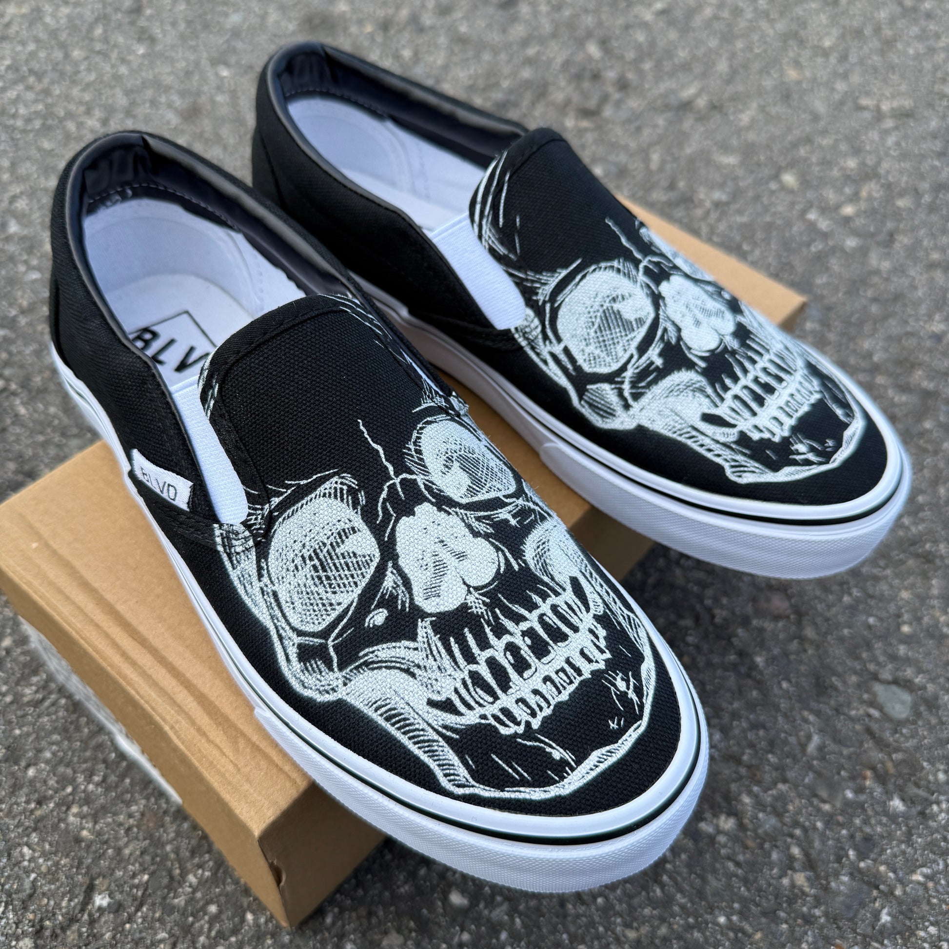 custom slip on shoes