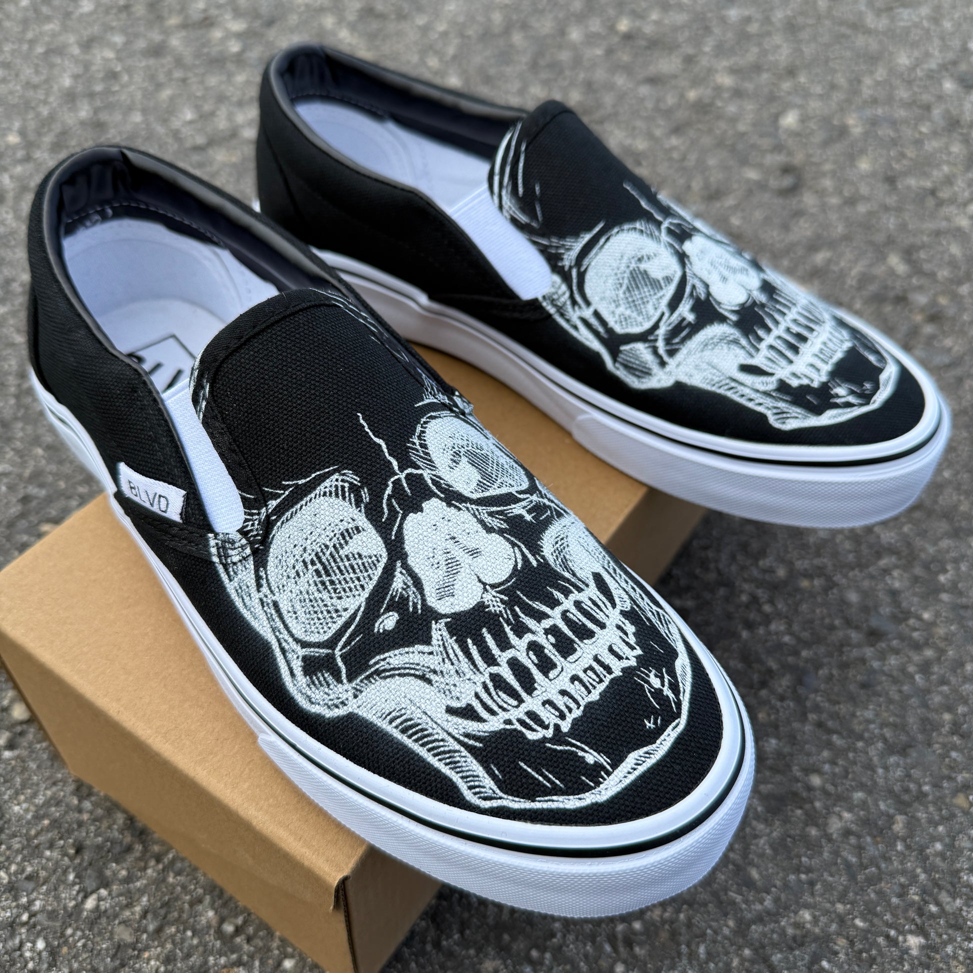custom slip on shoes
