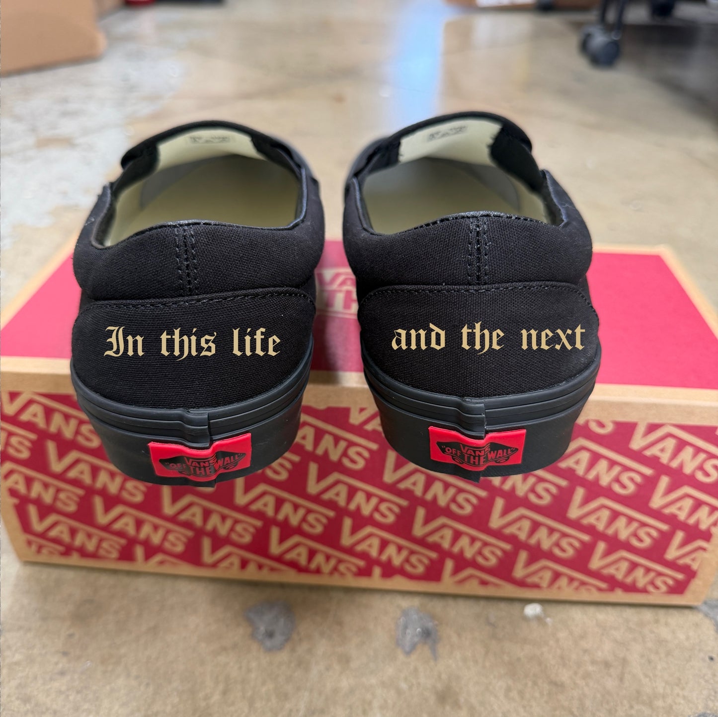 Heel Customization custom order