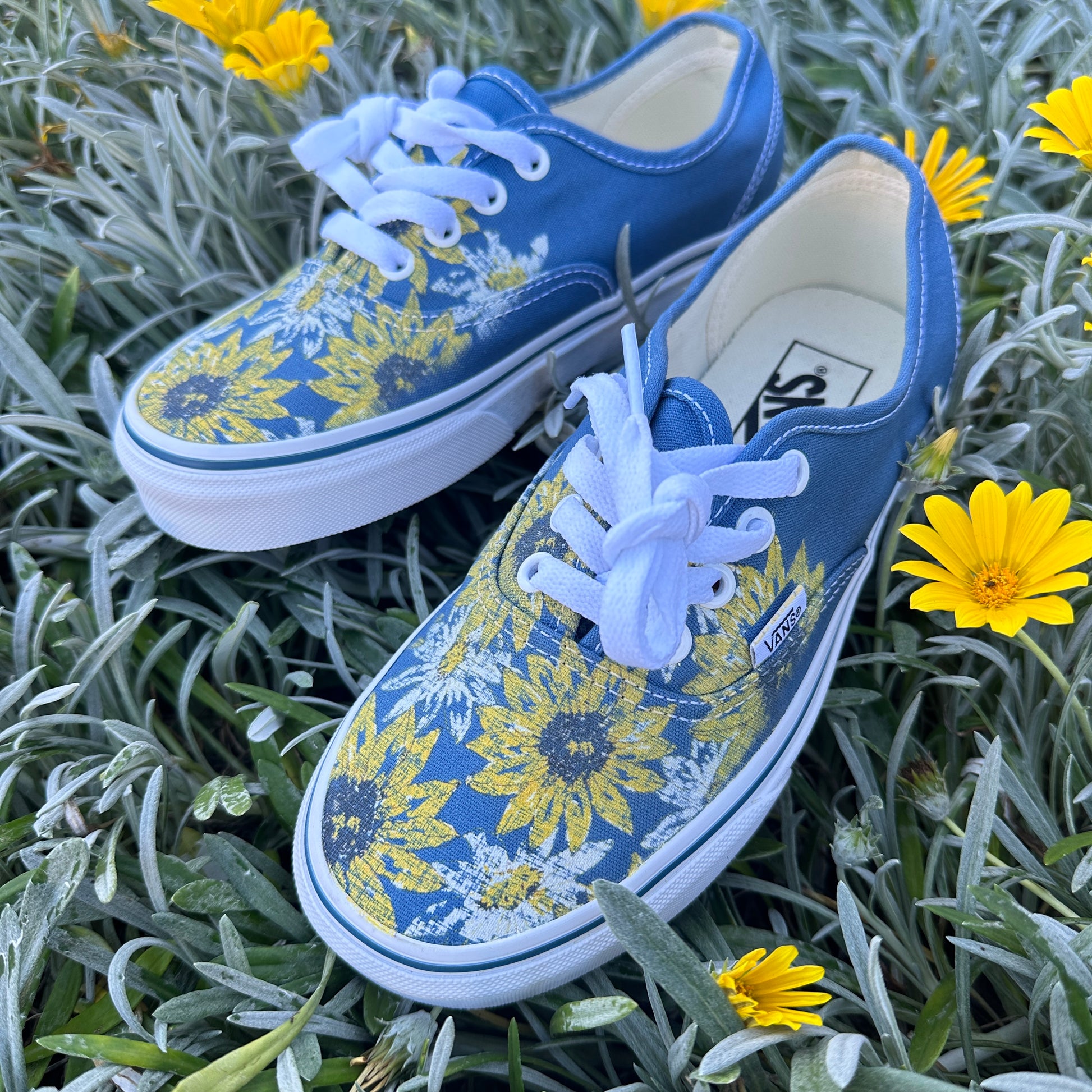 Vans With Sunflowers Van Gogh Vans Sunflower Shop