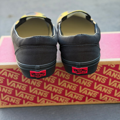 Sunflower Vans slip on shoes custom