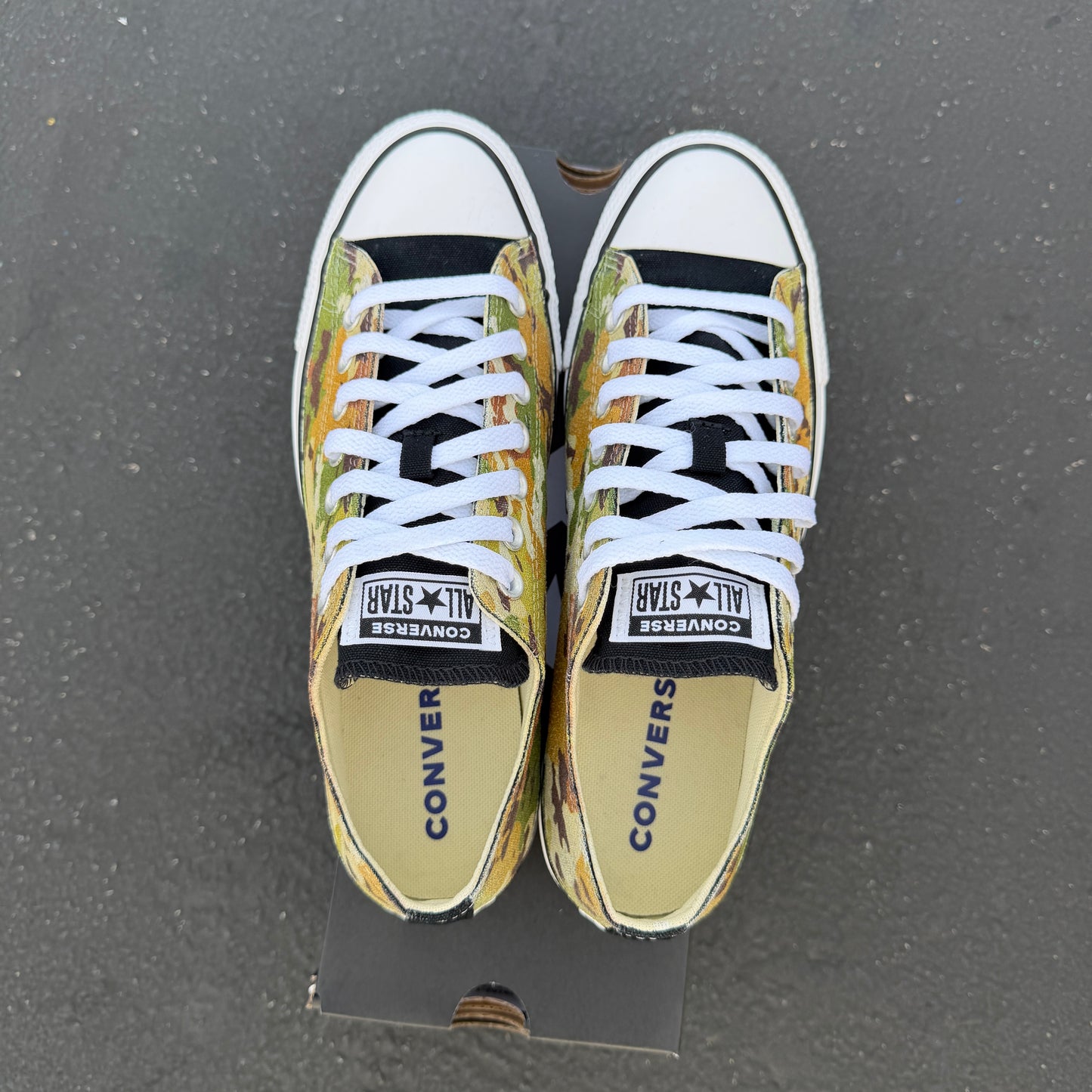 Multicam Camo Design Camouflage Custom High Low Converse