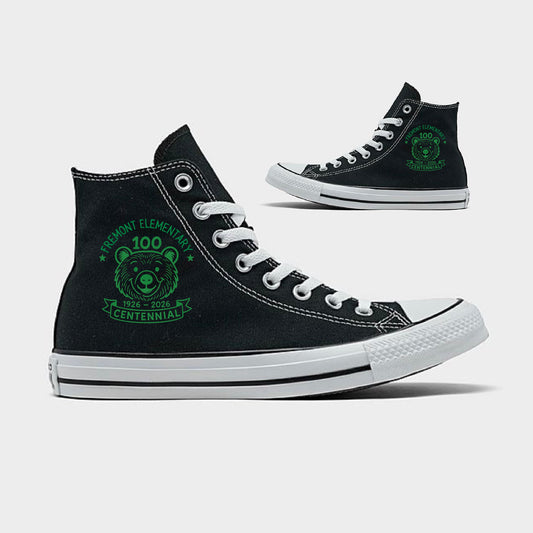 Fremont Elementary Custom Converse High Top Sneakers