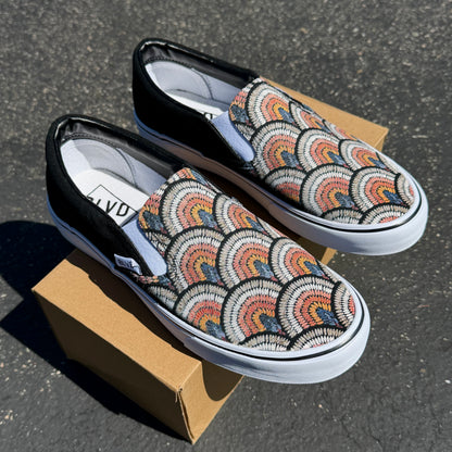 Boho Rainbow - BLVD Original Slip On Shoes
