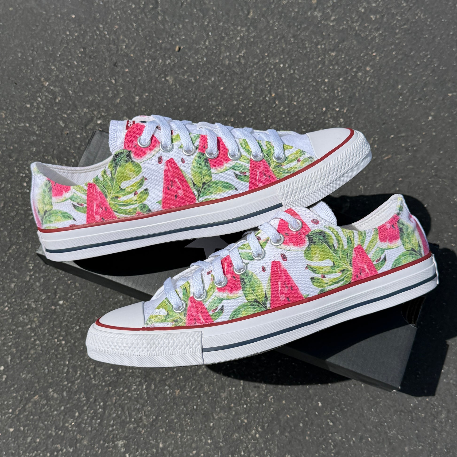watermelon converse chuck Taylor low top shoes