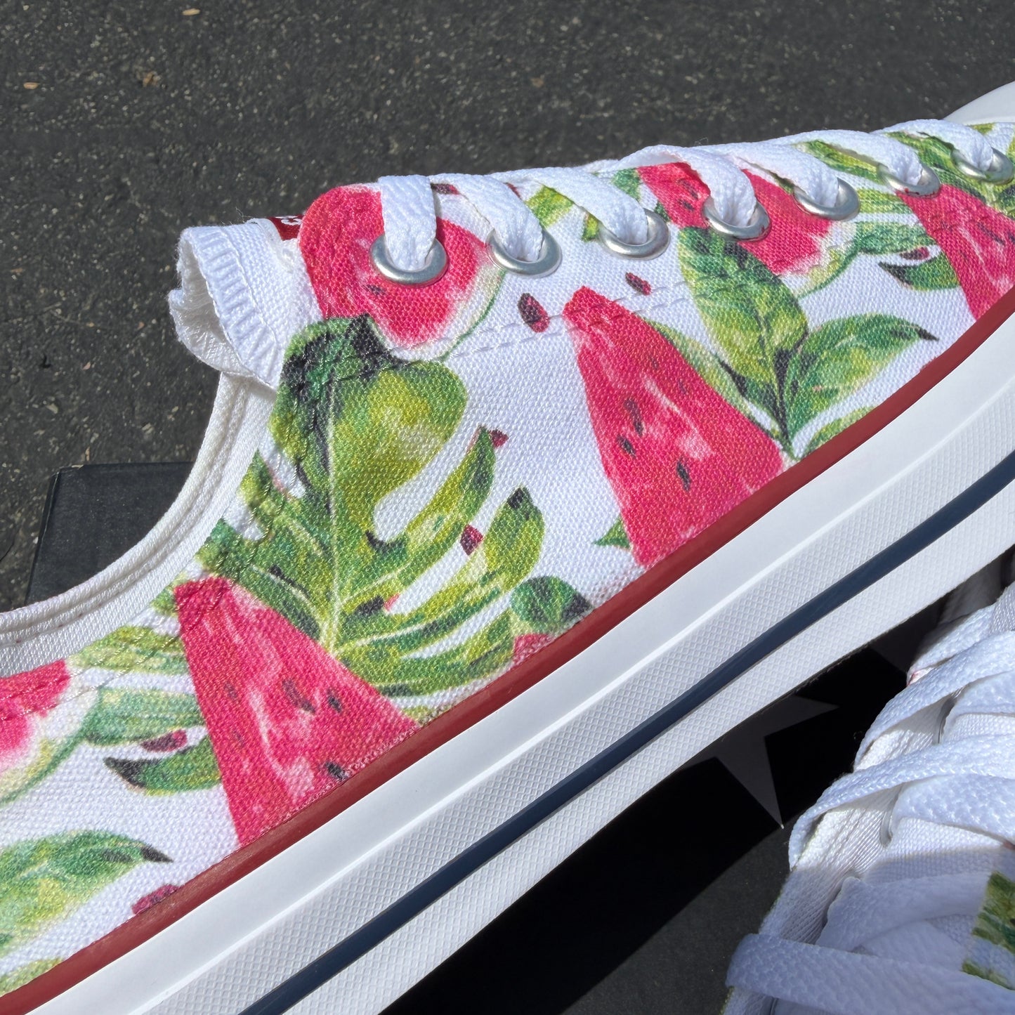 watermelon converse chuck Taylor low top shoes