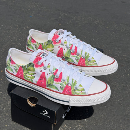 watermelon converse chuck Taylor low top shoes