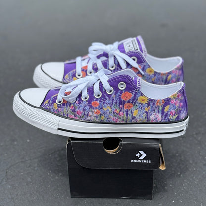 lavender flower converse Flower Field