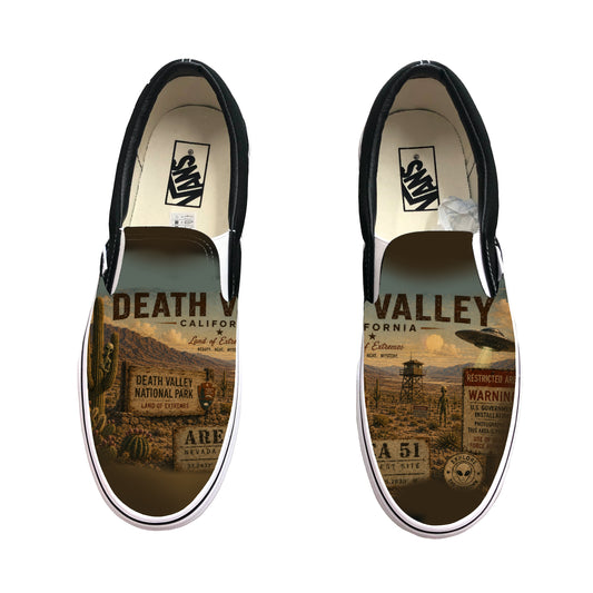 Death Valley Custom Slip on Vans