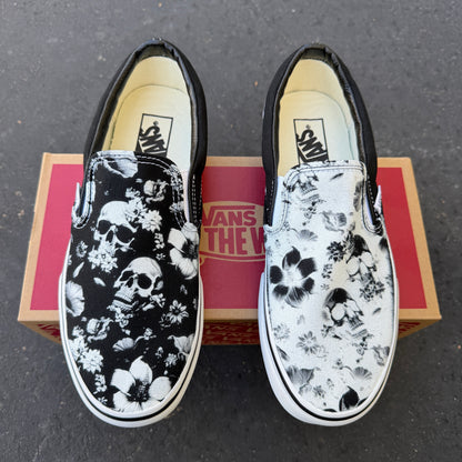 custom vans slip on shoes