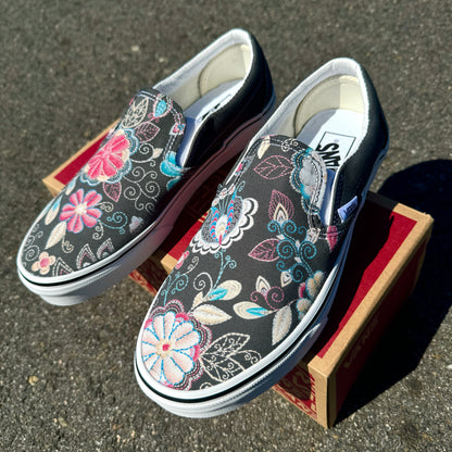 custom embroidery vans shoes
