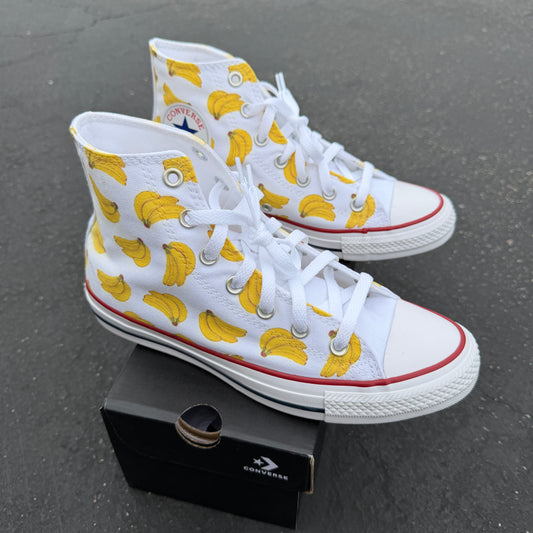 Go Bananas! - Custom High Tops - Custom Converse Shoes