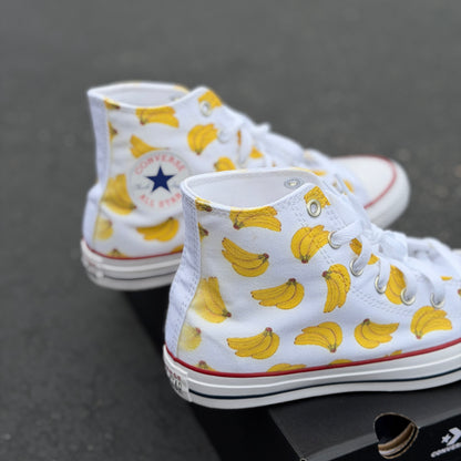 Go Bananas! - Custom High Tops - Custom Converse Shoes