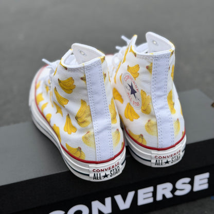 Go Bananas! - Custom High Tops - Custom Converse Shoes