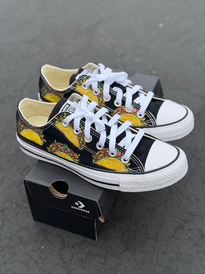 Tacos Converse Chuck Taylor Low Top Shoes