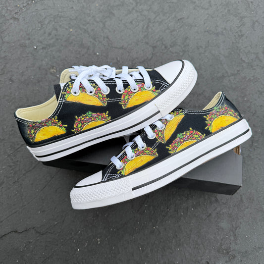 Tacos Converse Chuck Taylor Low Top Shoes